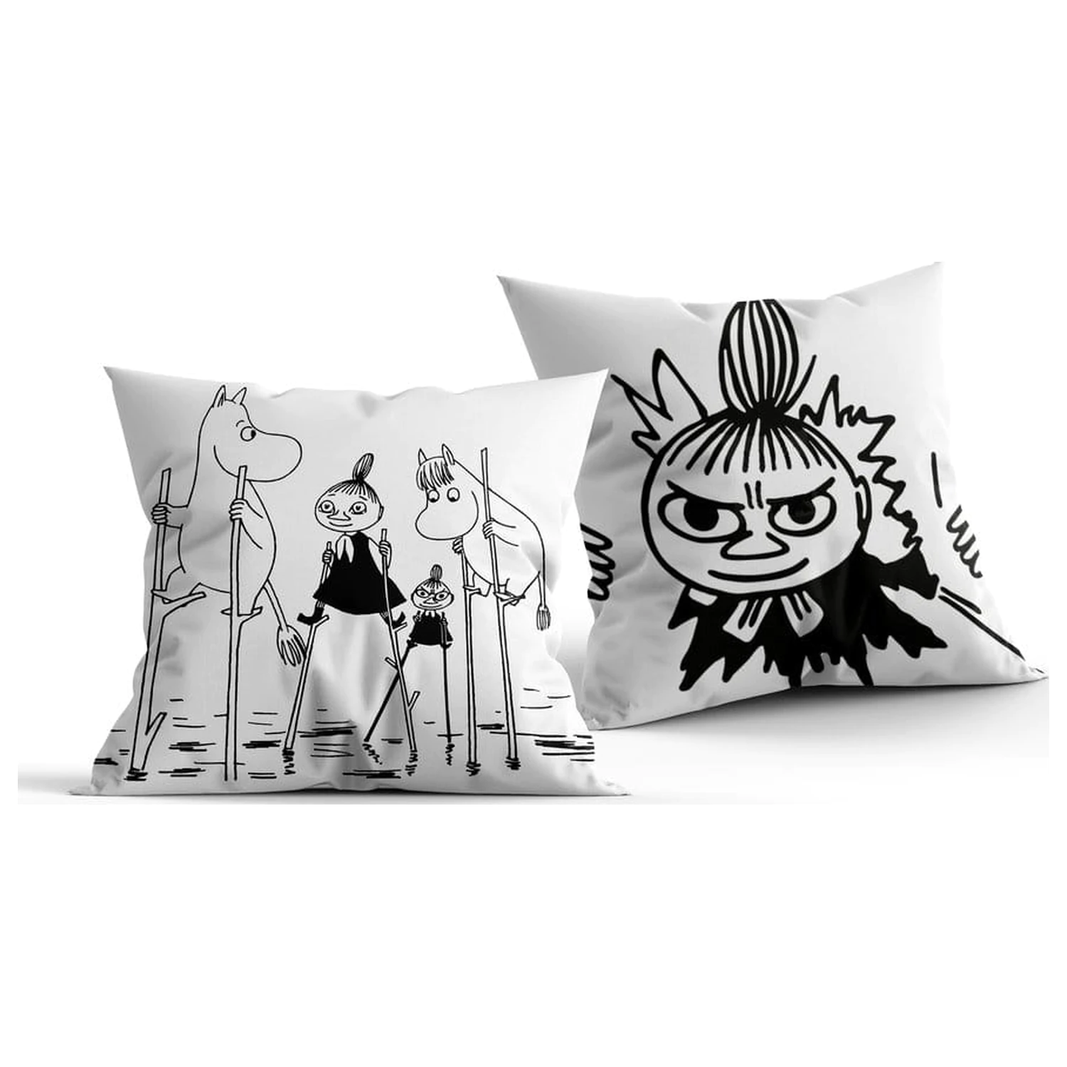 Moomin párna black & white 40 x 40 cm termékfotó