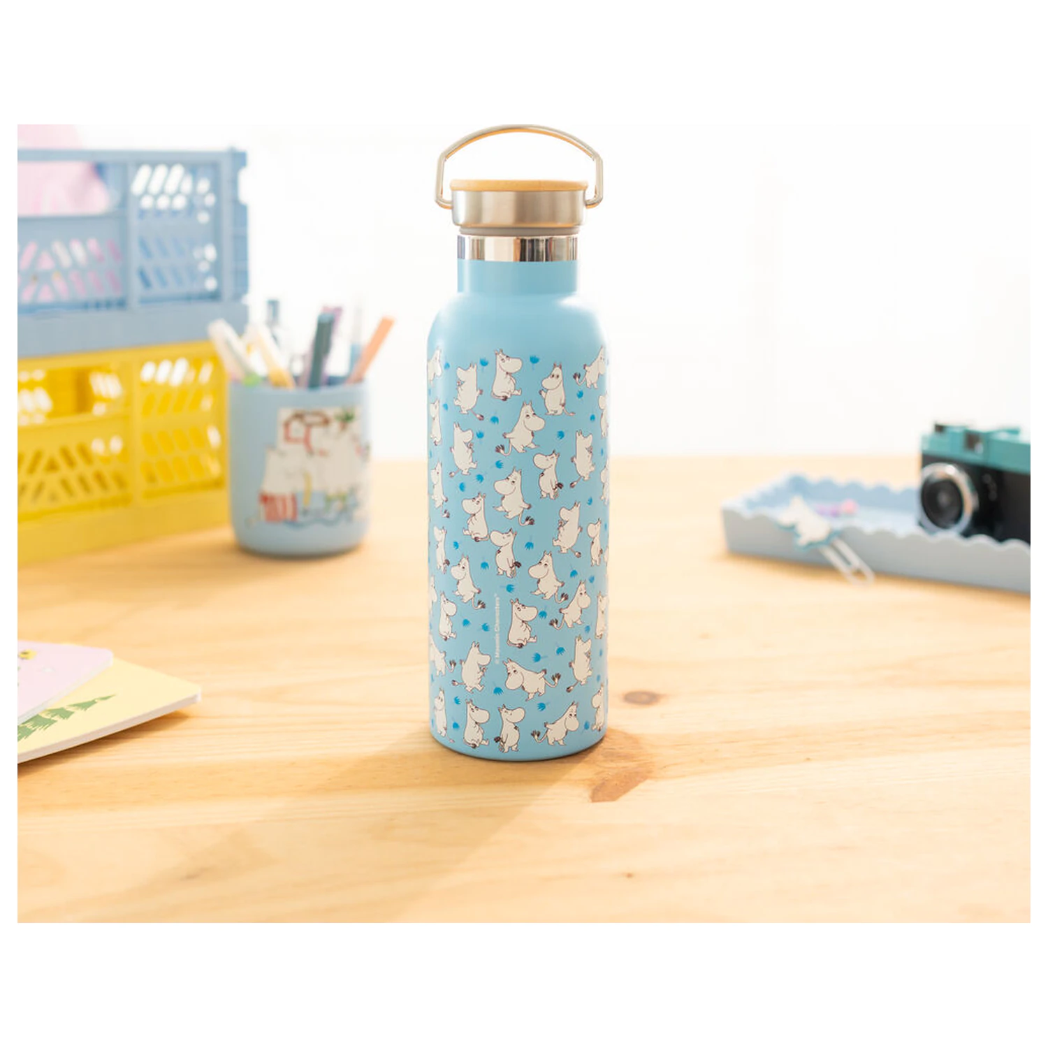 Moomin rozsdamentes acél palack kulacs 500ml termékfotó