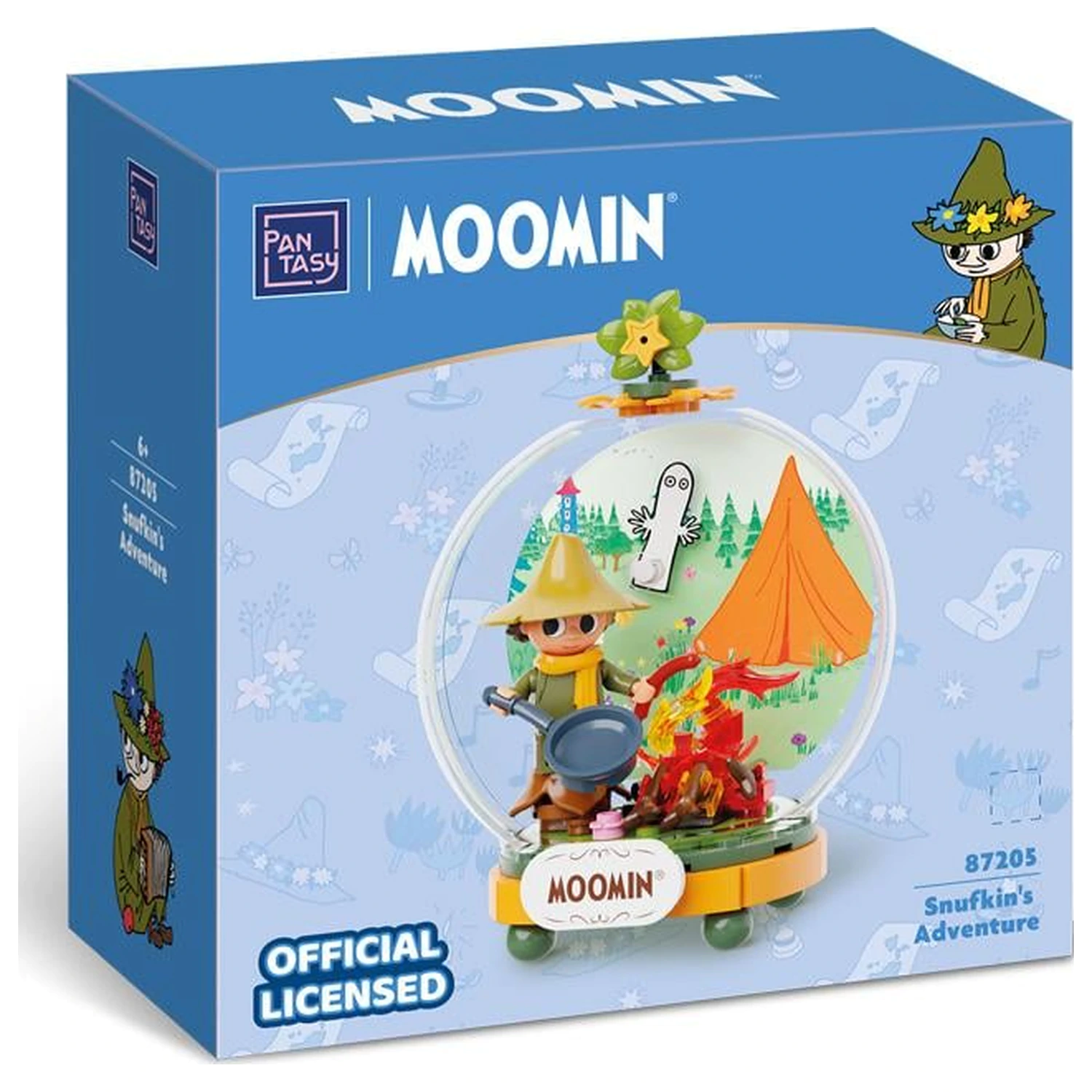 Moomin Snufkin's Adventure építőkészlet 86 db-os termékfotó