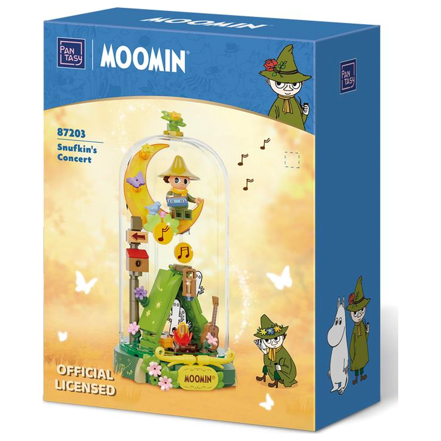 Moomin Snufkin's Concert építőkészlet 225 db-os termékfotó