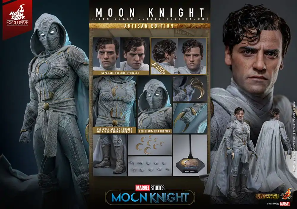 Moon Knight 1/6 Moon Knight Artisan Edition akciófigura 29 cm termékfotó