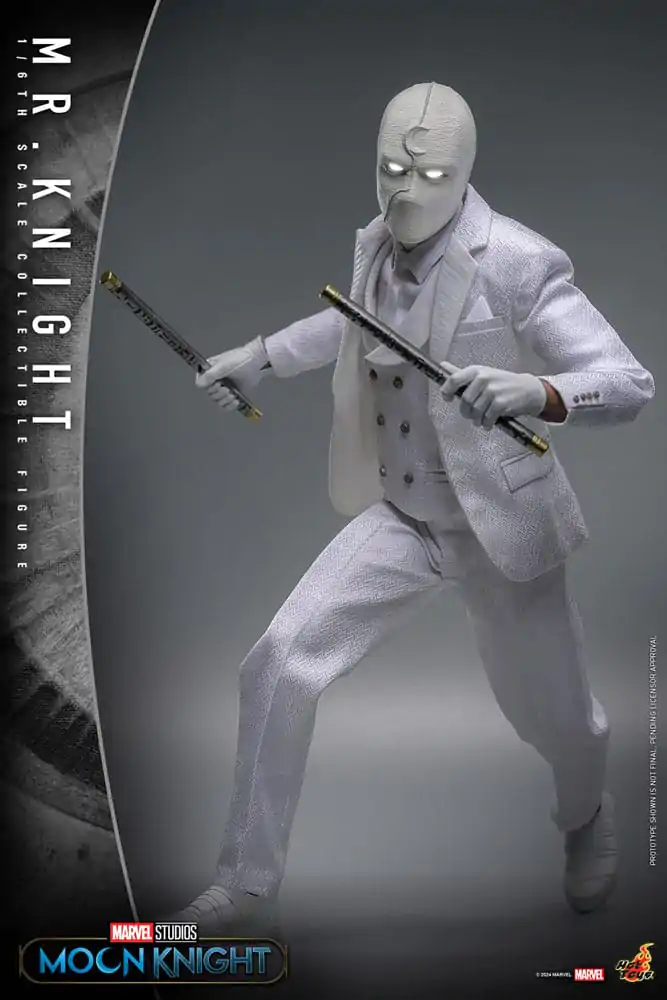 Moon Knight 1/6 Mr. Knight akciófigura 29 cm termékfotó