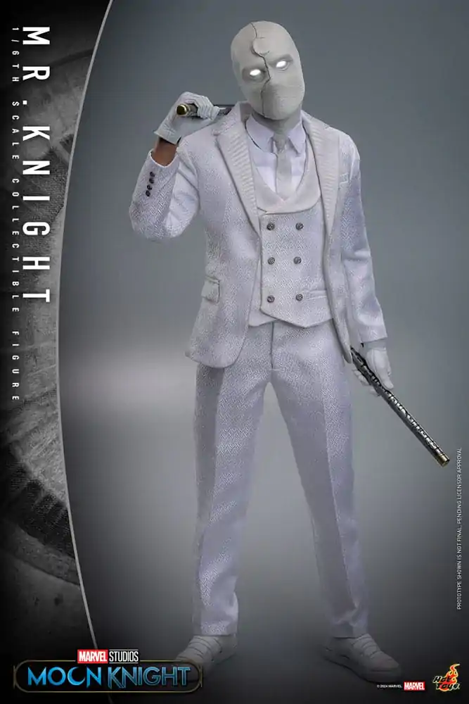 Moon Knight 1/6 Mr. Knight akciófigura 29 cm termékfotó