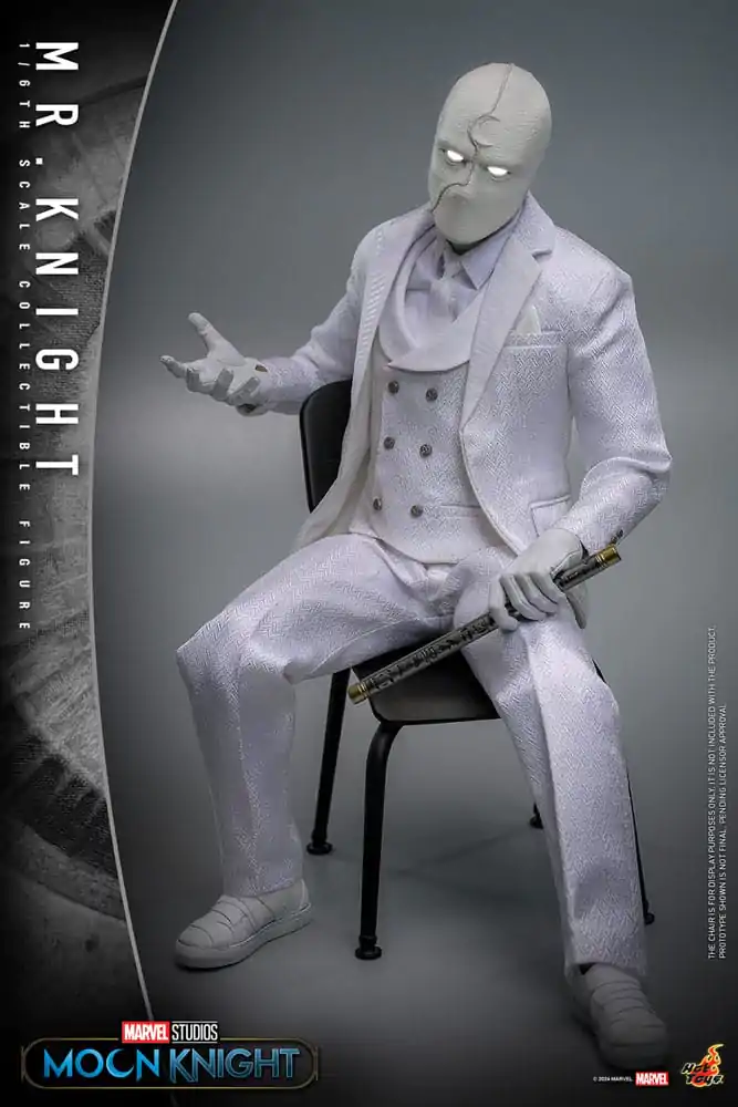 Moon Knight 1/6 Mr. Knight akciófigura 29 cm termékfotó