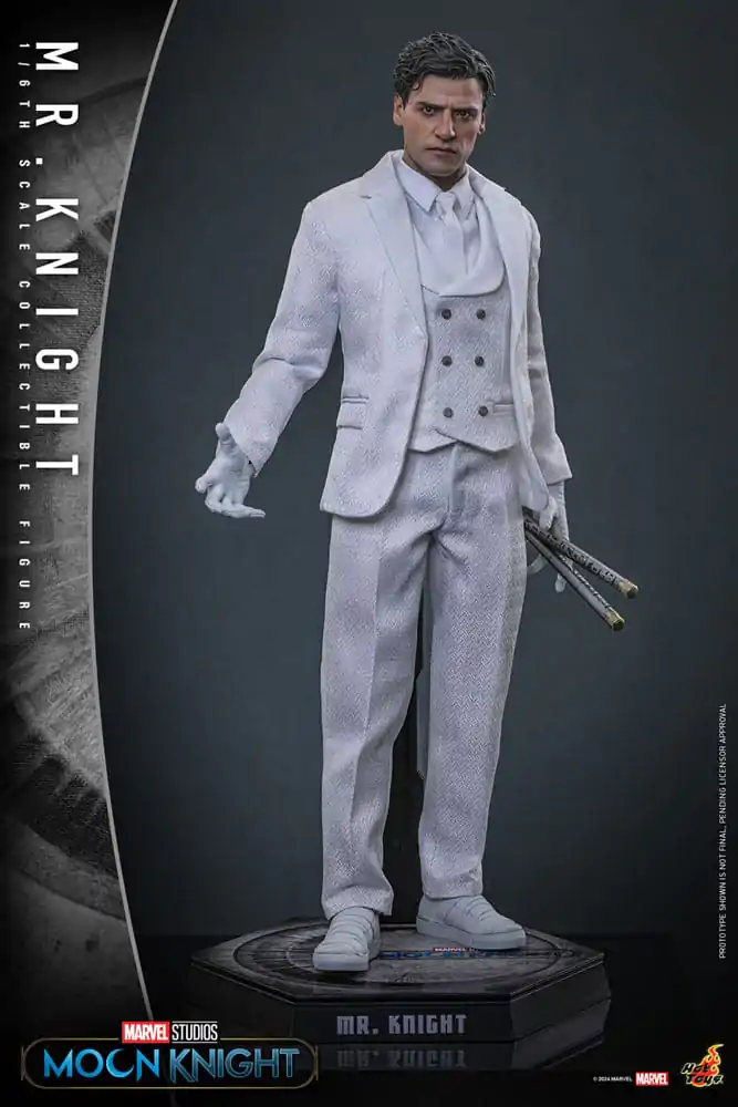 Moon Knight 1/6 Mr. Knight akciófigura 29 cm termékfotó