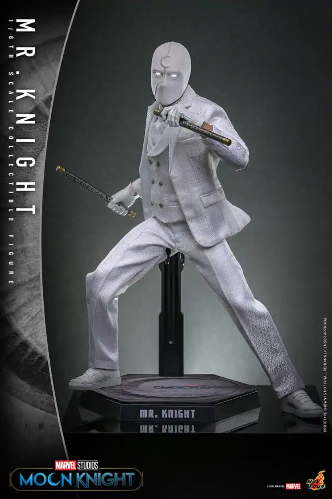 Moon Knight 1/6 Mr. Knight akciófigura 29 cm termékfotó