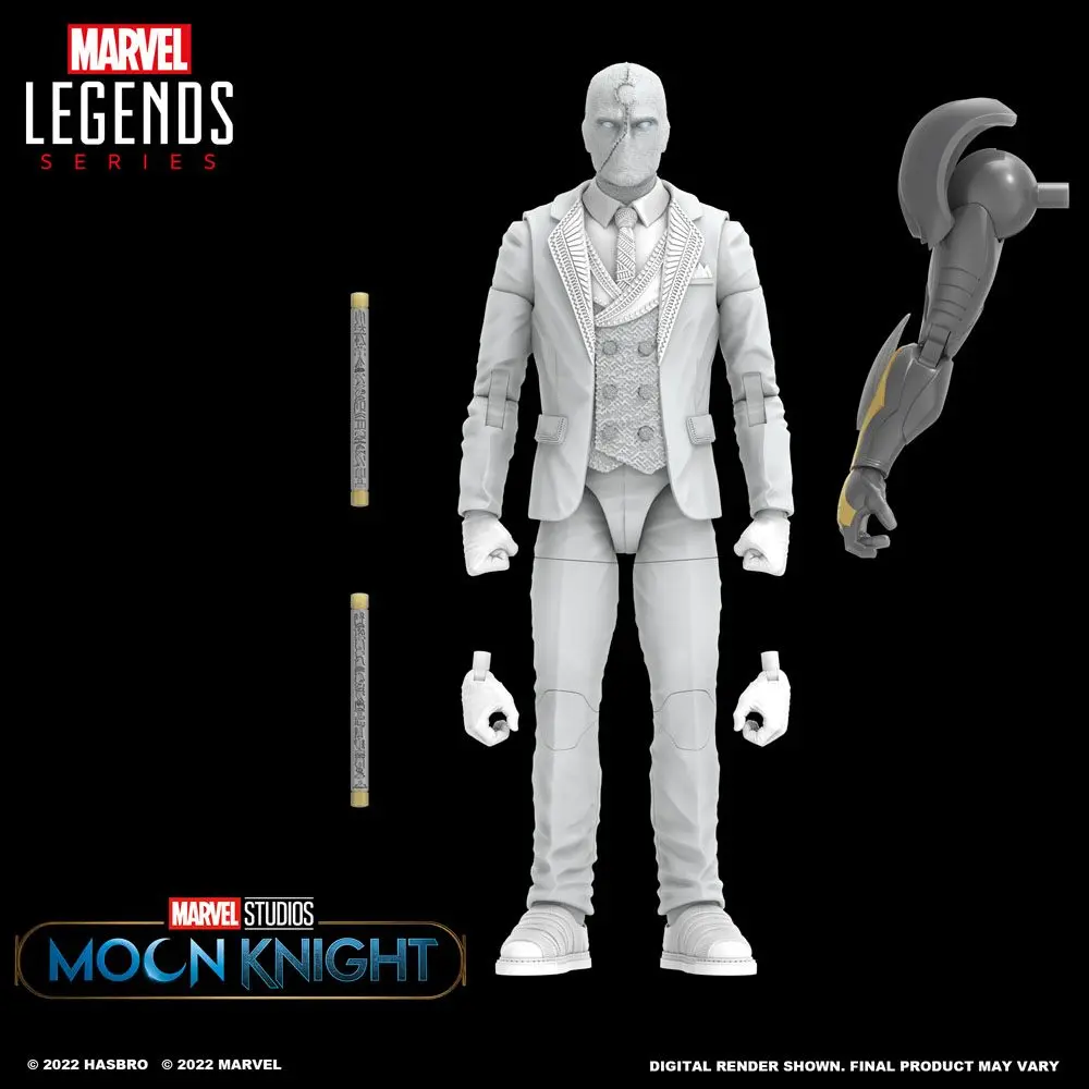 Moon Knight Marvel Legends Series 2022 Infinity Ultron BAF: Mr. Knight akciófigura 15 cm termékfotó