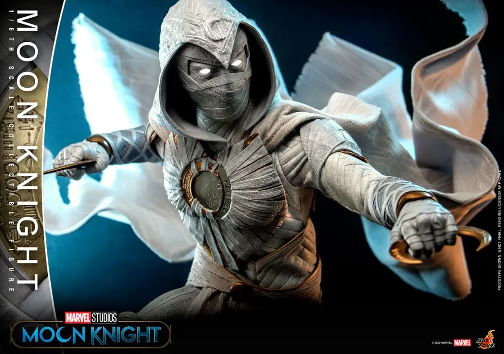 Moon Knight Masterpiece 1/6 Moon Knight akciófigura 29 cm termékfotó