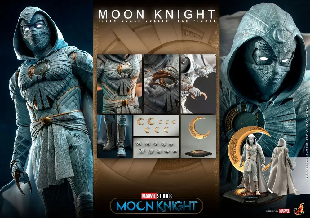 Moon Knight Masterpiece 1/6 Moon Knight akciófigura 29 cm termékfotó