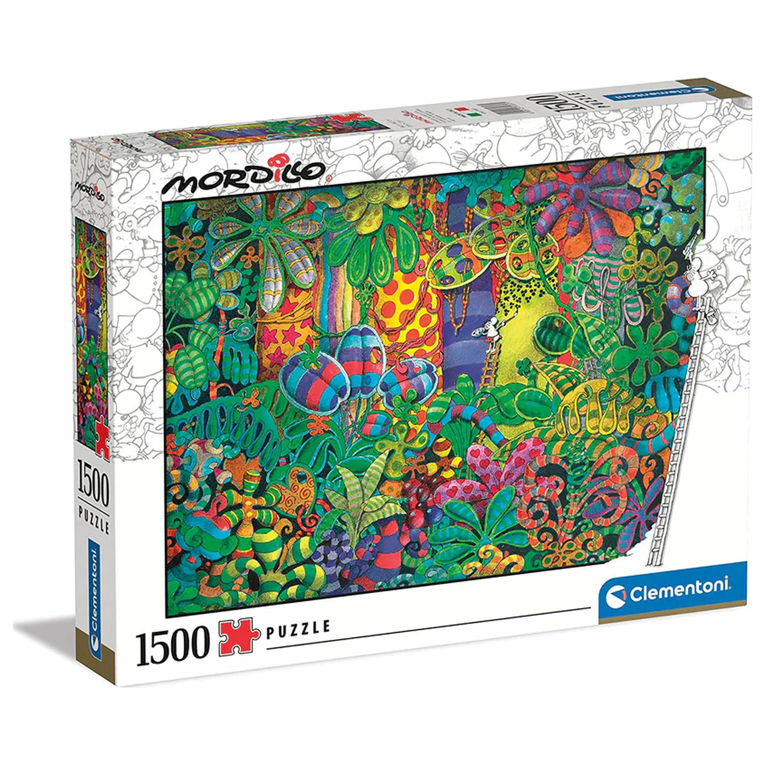 Mordillo 1500 db-os puzzle Clementoni termékfotó