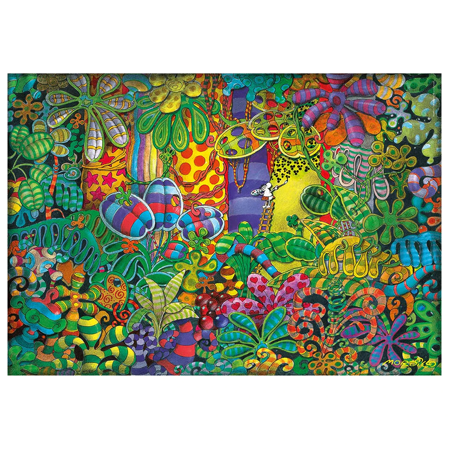 Mordillo 1500 db-os puzzle Clementoni termékfotó