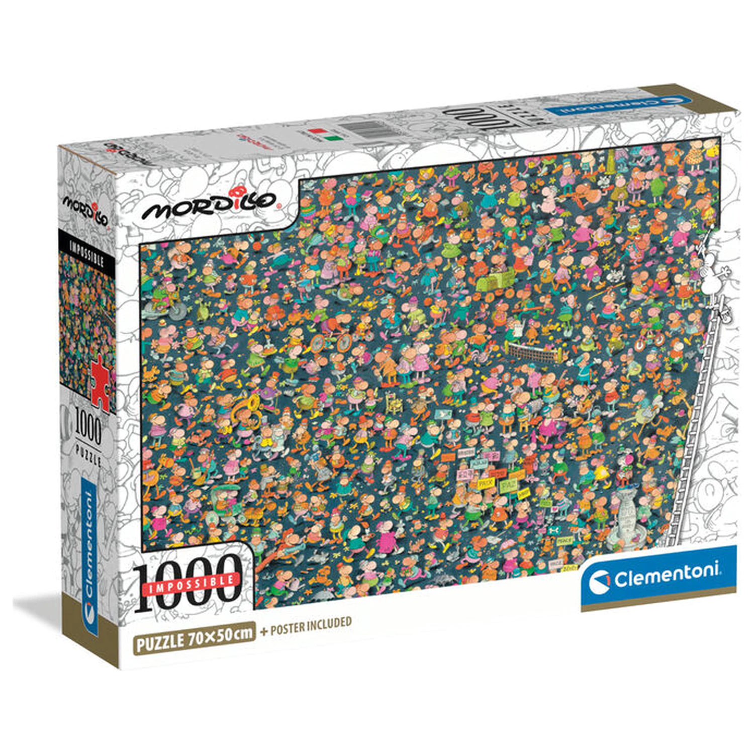 Mordillo Impossible puzzle 1000db-os termékfotó