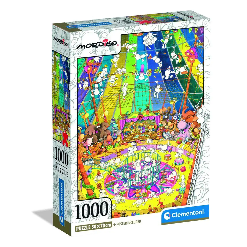 Mordillo The Show puzzle 1000db-os termékfotó