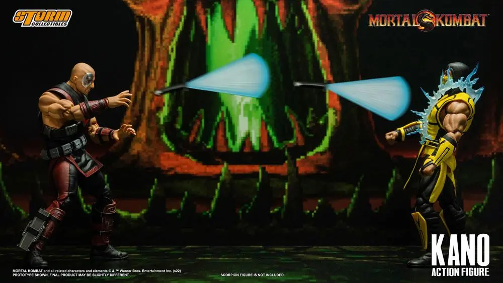 Mortal Kombat 1/12 Kano akciófigura 18 cm termékfotó
