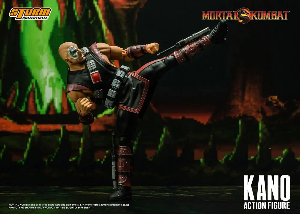 Mortal Kombat 1/12 Kano akciófigura 18 cm termékfotó