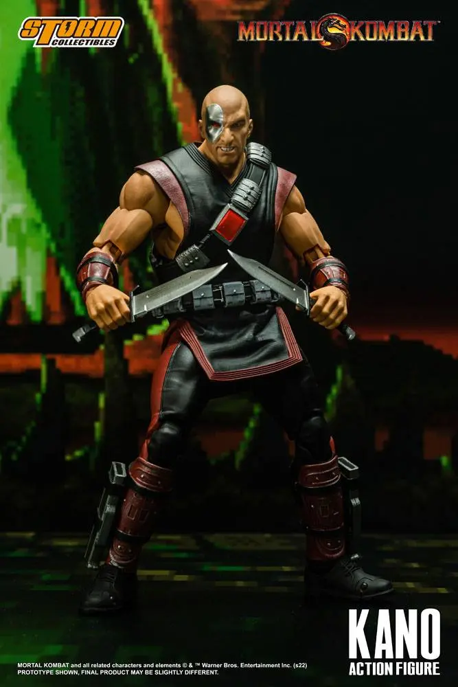 Mortal Kombat 1/12 Kano akciófigura 18 cm termékfotó