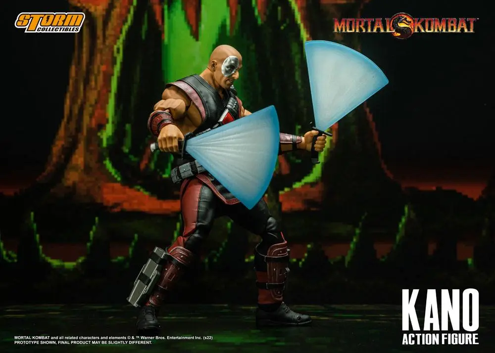 Mortal Kombat 1/12 Kano akciófigura 18 cm termékfotó