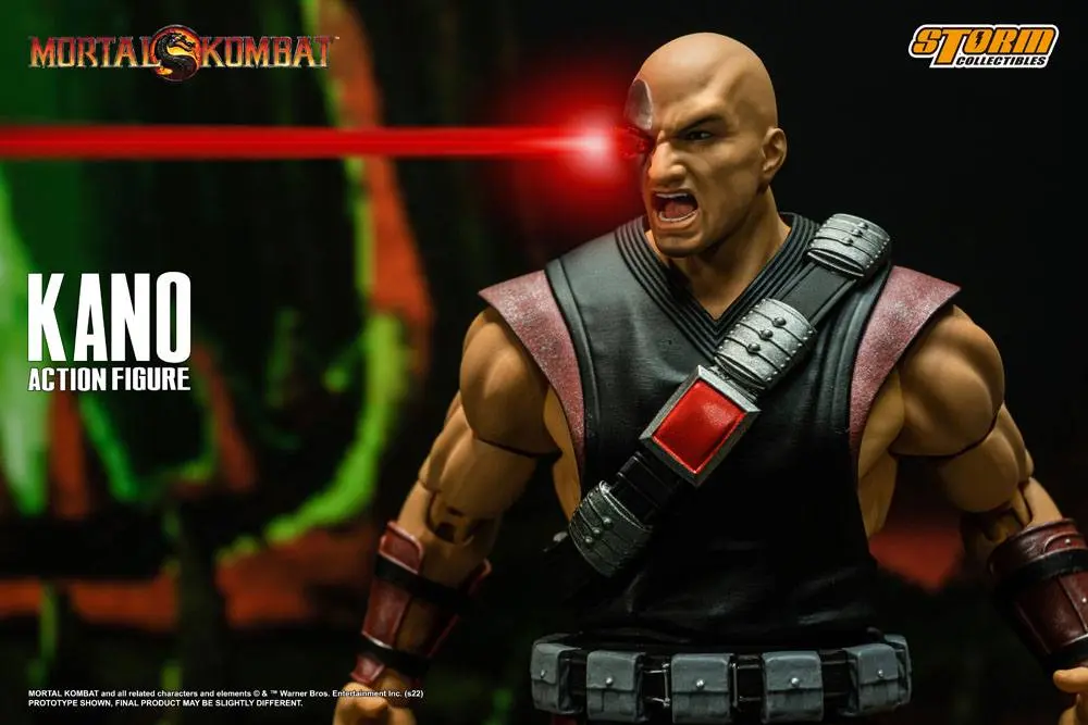 Mortal Kombat 1/12 Kano akciófigura 18 cm termékfotó