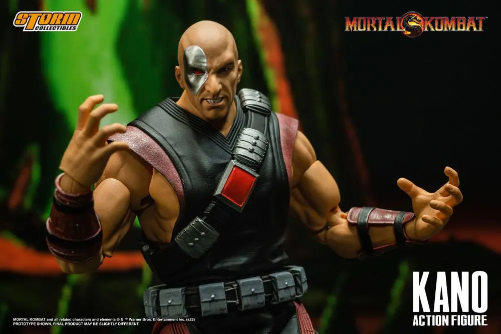 Mortal Kombat 1/12 Kano akciófigura 18 cm termékfotó