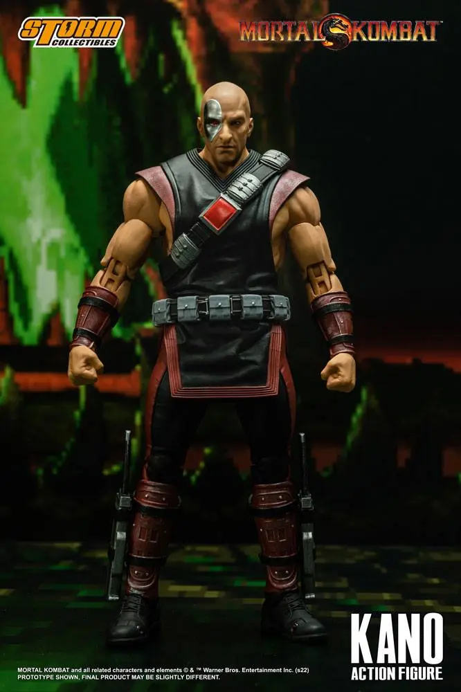 Mortal Kombat 1/12 Kano akciófigura 18 cm termékfotó