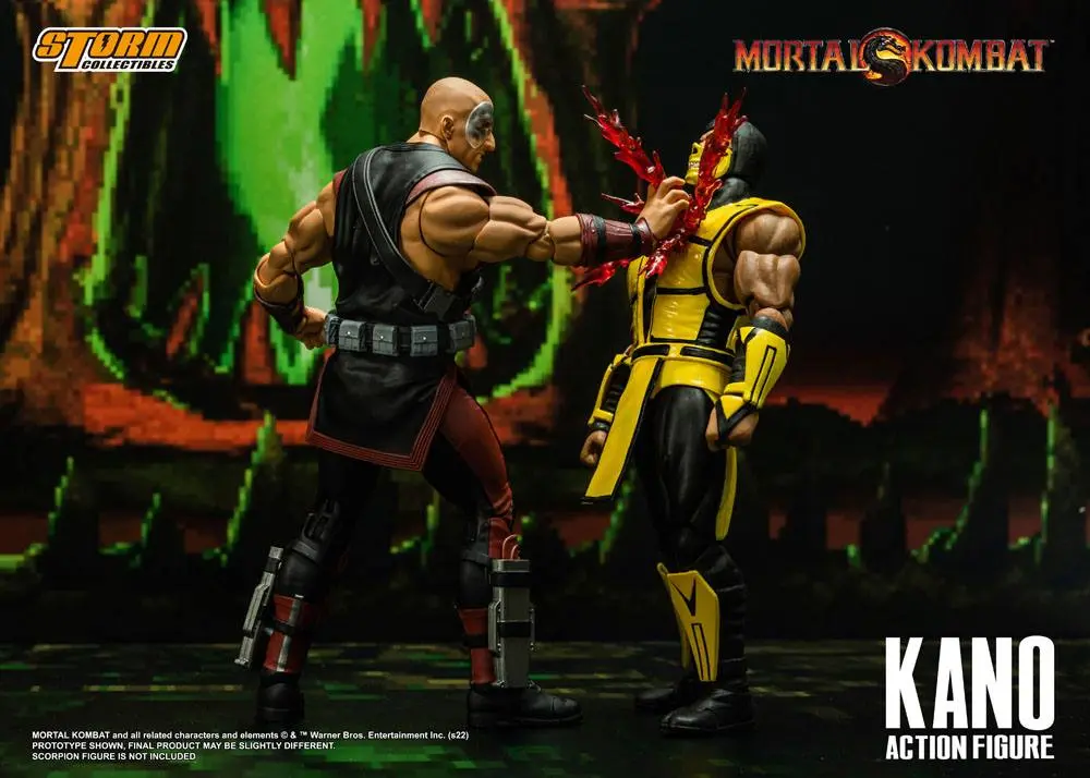 Mortal Kombat 1/12 Kano akciófigura 18 cm termékfotó