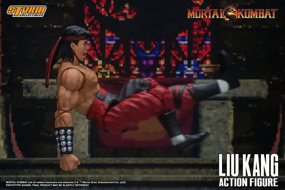Mortal Kombat 1/12 Liu Kang akciófigura 18 cm termékfotó