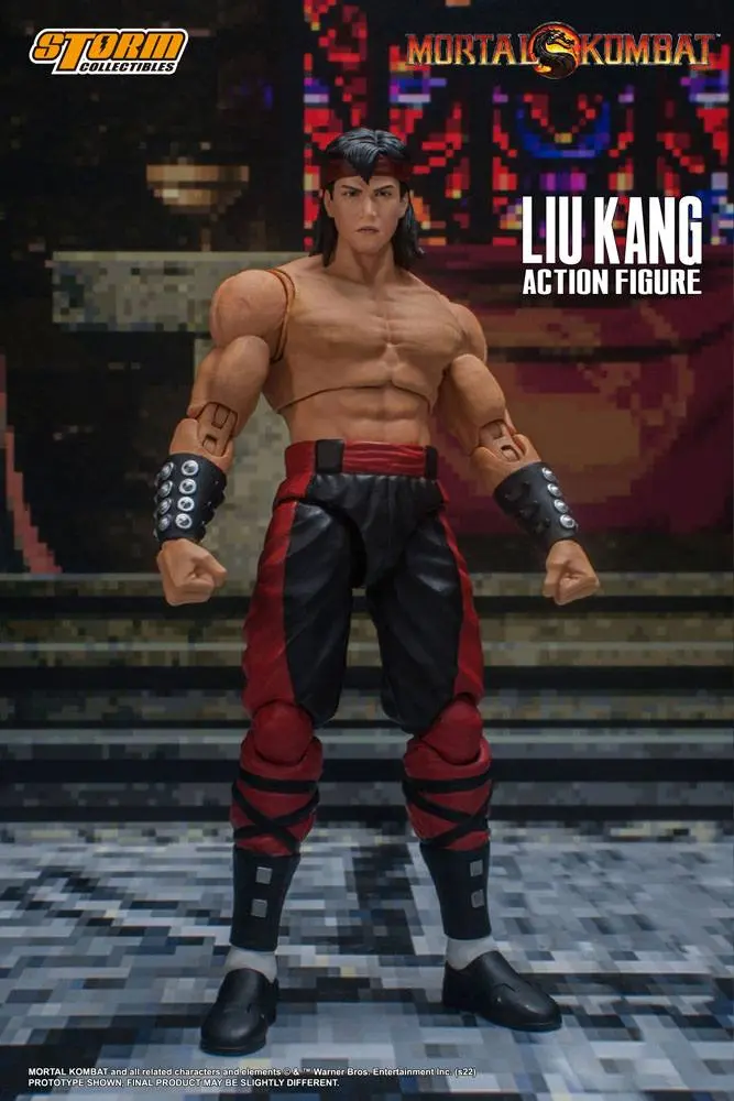 Mortal Kombat 1/12 Liu Kang akciófigura 18 cm termékfotó