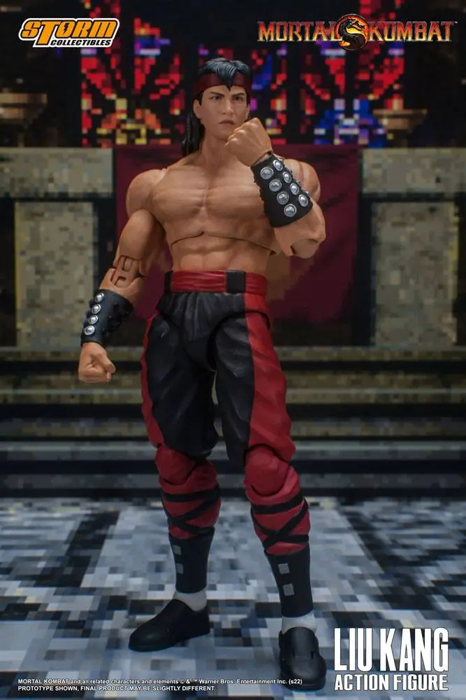 Mortal Kombat 1/12 Liu Kang akciófigura 18 cm termékfotó