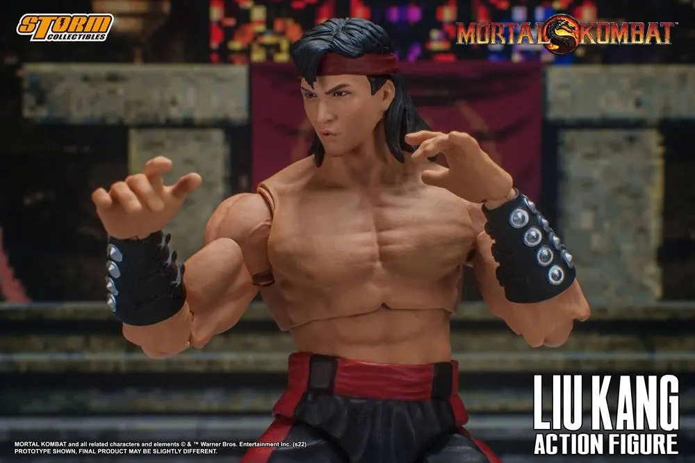 Mortal Kombat 1/12 Liu Kang akciófigura 18 cm termékfotó