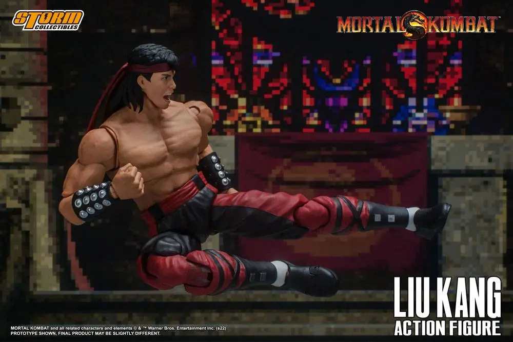 Mortal Kombat 1/12 Liu Kang akciófigura 18 cm termékfotó