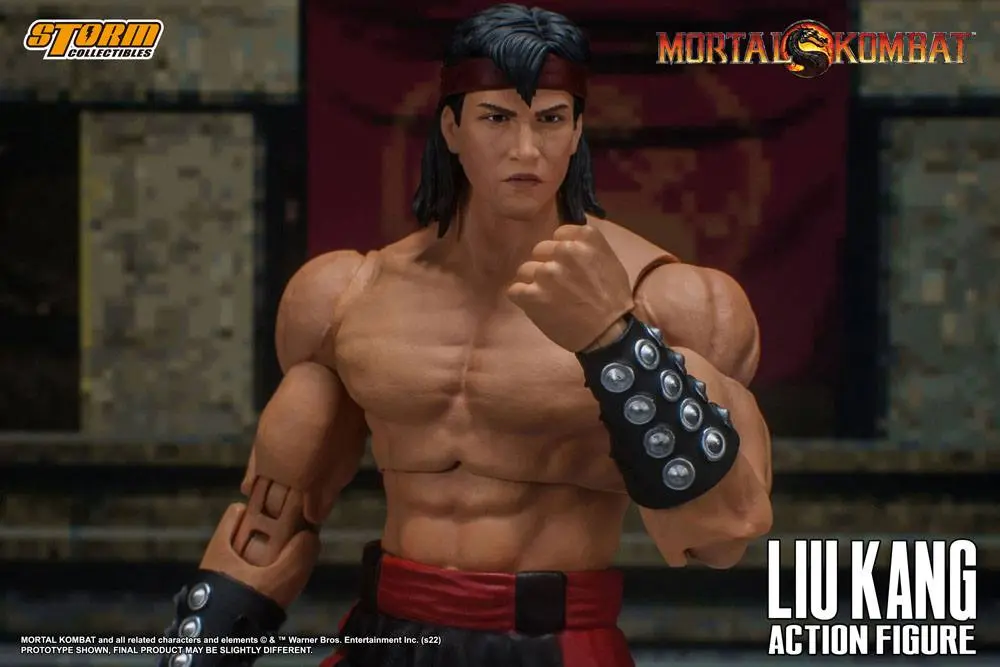 Mortal Kombat 1/12 Liu Kang akciófigura 18 cm termékfotó