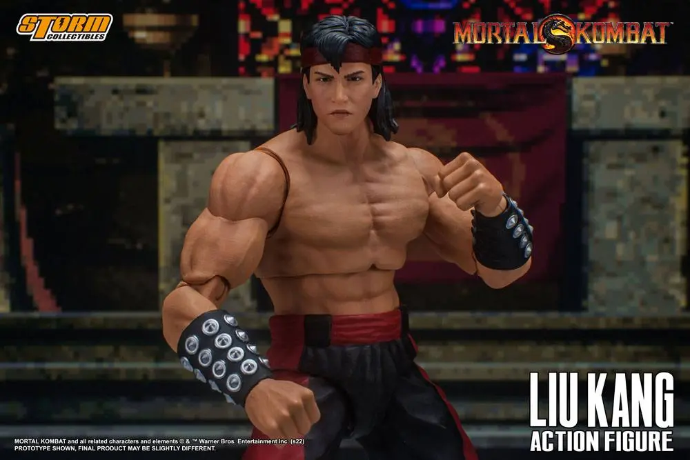 Mortal Kombat 1/12 Liu Kang akciófigura 18 cm termékfotó