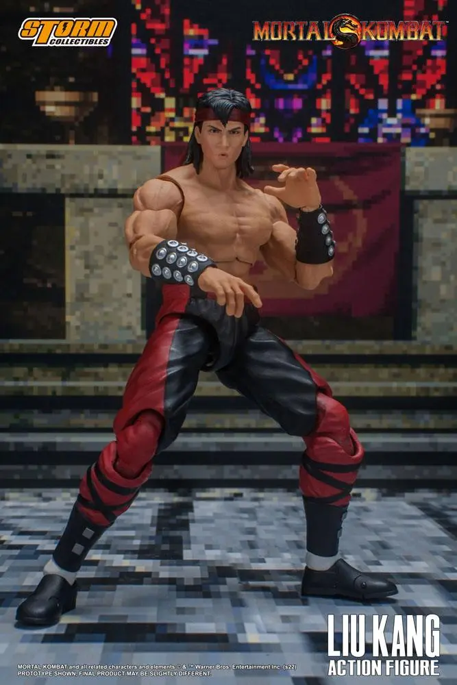 Mortal Kombat 1/12 Liu Kang akciófigura 18 cm termékfotó