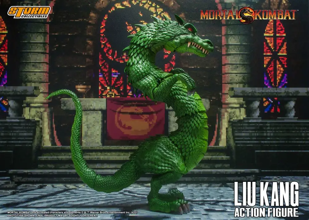 Mortal Kombat 1/12 Liu Kang akciófigura 18 cm termékfotó