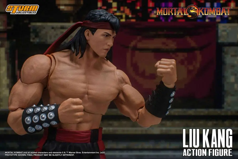 Mortal Kombat 1/12 Liu Kang akciófigura 18 cm termékfotó