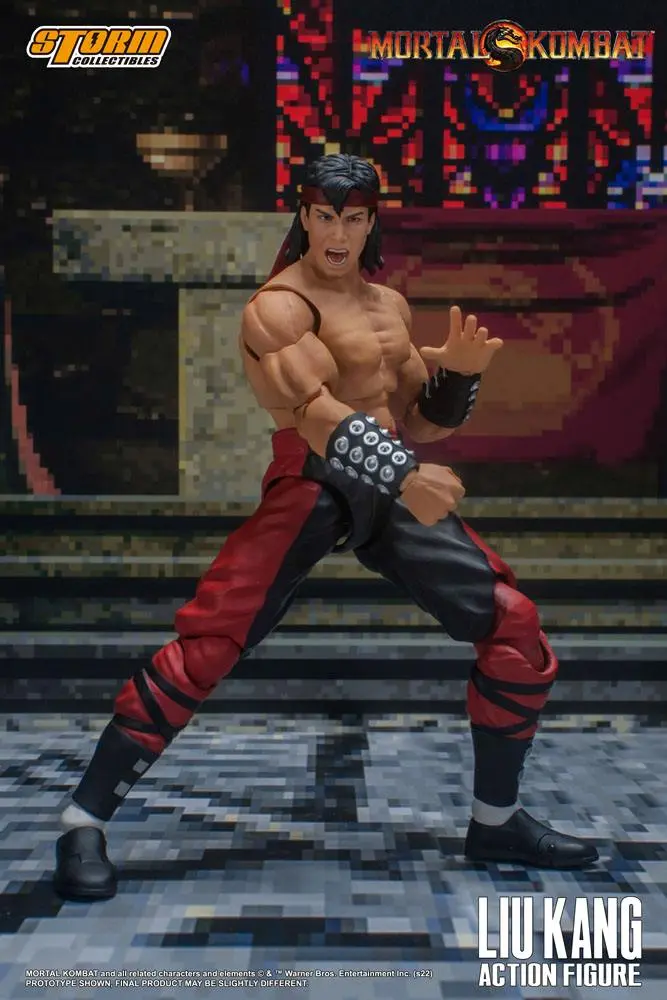 Mortal Kombat 1/12 Liu Kang akciófigura 18 cm termékfotó