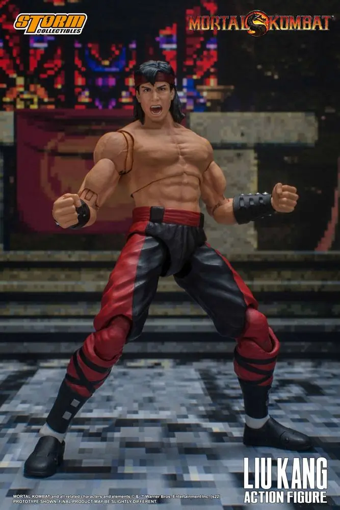 Mortal Kombat 1/12 Liu Kang akciófigura 18 cm termékfotó