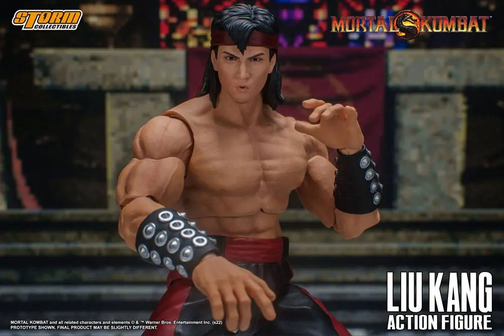 Mortal Kombat 1/12 Liu Kang akciófigura 18 cm termékfotó