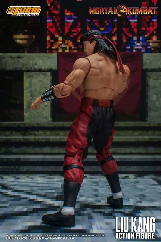 Mortal Kombat 1/12 Liu Kang akciófigura 18 cm termékfotó