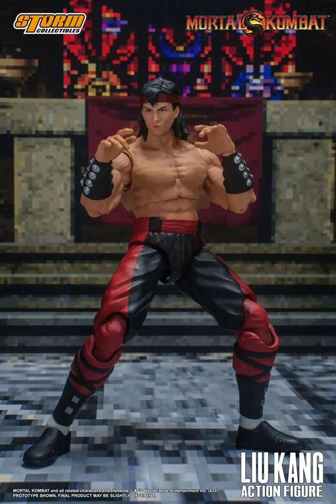 Mortal Kombat 1/12 Liu Kang akciófigura 18 cm termékfotó