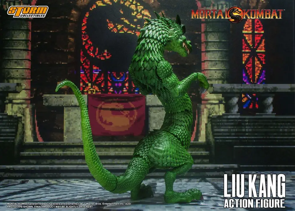 Mortal Kombat 1/12 Liu Kang akciófigura 18 cm termékfotó