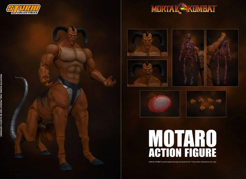 Mortal Kombat 1/12 Motaro akciófigura 24 cm termékfotó