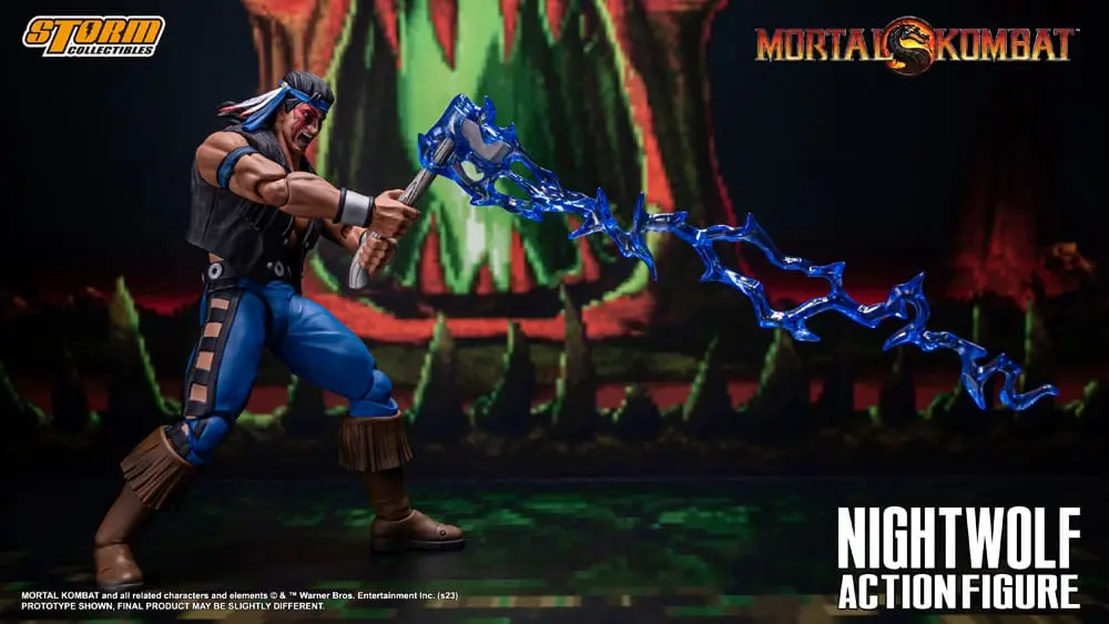 Mortal Kombat 1/12 Nightwolf akciófigura 18 cm termékfotó