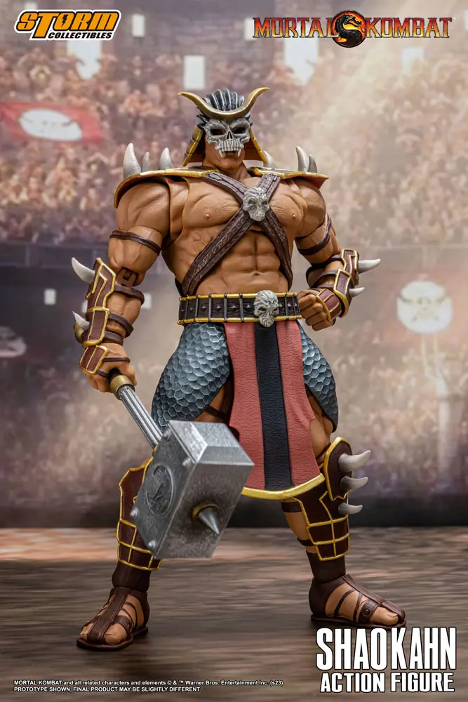 Mortal Kombat 1/12 Shao Kahn akciófigura 18 cm termékfotó