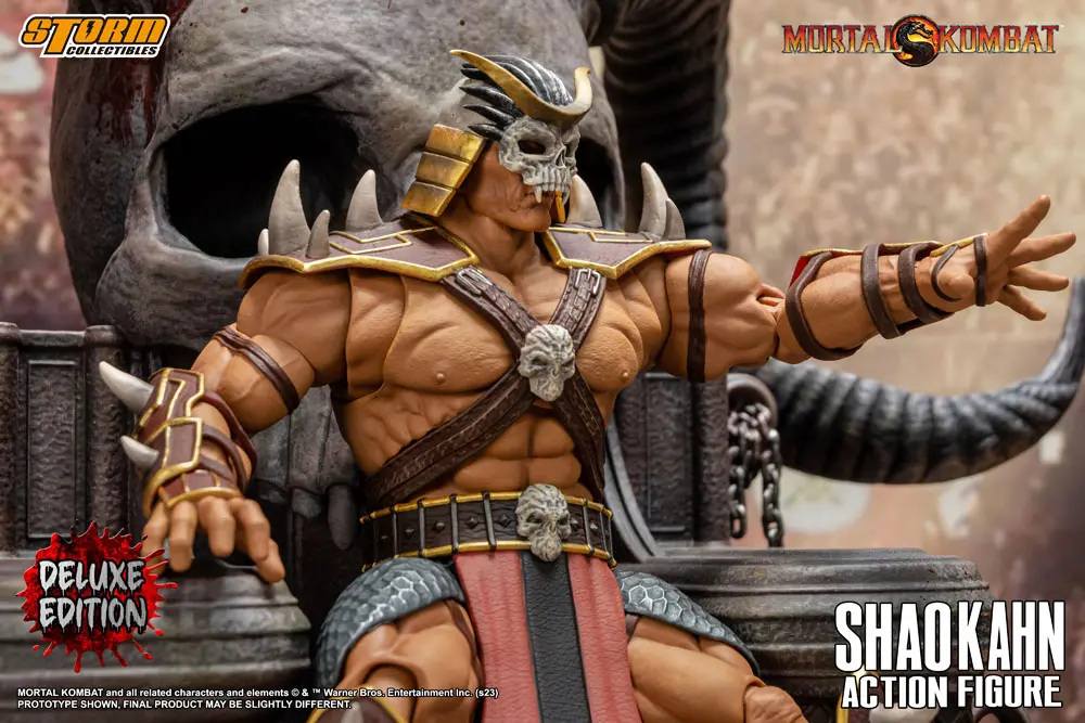 Mortal Kombat 1/12 Shao Kahn Deluxe Edition akciófigura 18 cm termékfotó