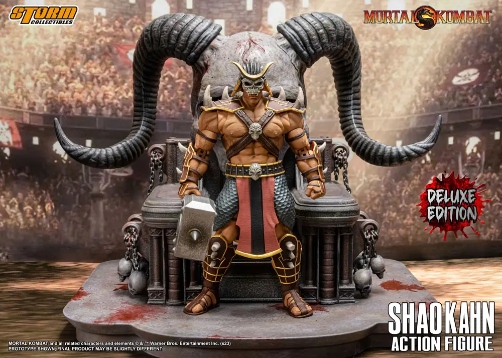 Mortal Kombat 1/12 Shao Kahn Deluxe Edition akciófigura 18 cm termékfotó