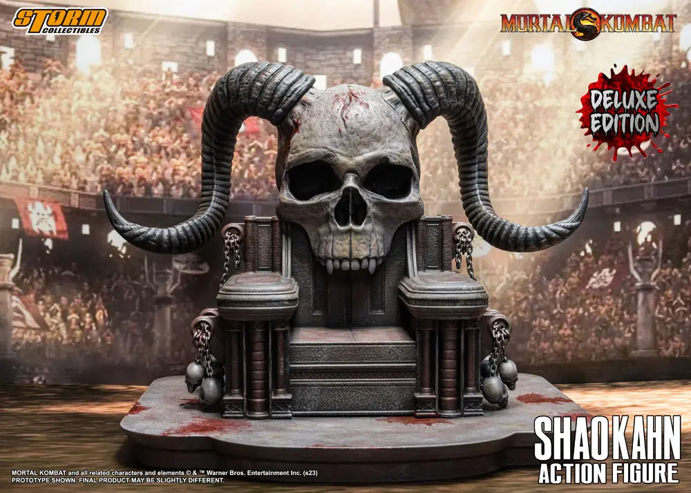 Mortal Kombat 1/12 Shao Kahn Deluxe Edition akciófigura 18 cm termékfotó