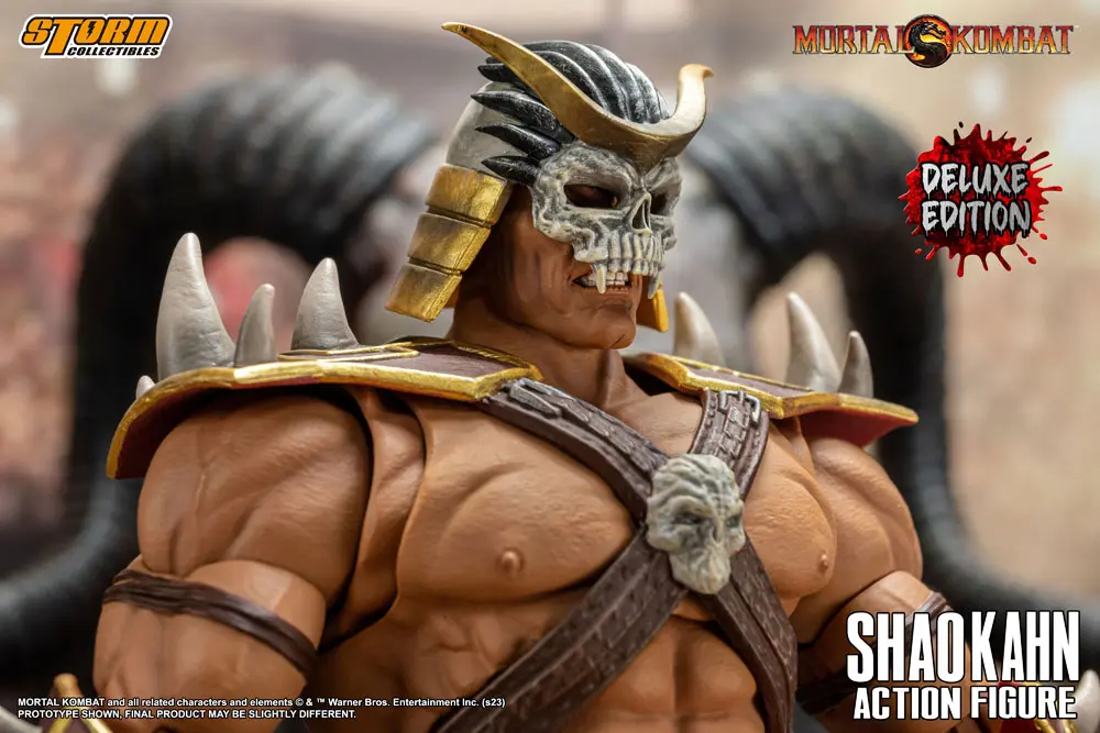 Mortal Kombat 1/12 Shao Kahn Deluxe Edition akciófigura 18 cm termékfotó
