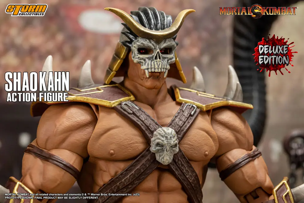 Mortal Kombat 1/12 Shao Kahn Deluxe Edition akciófigura 18 cm termékfotó