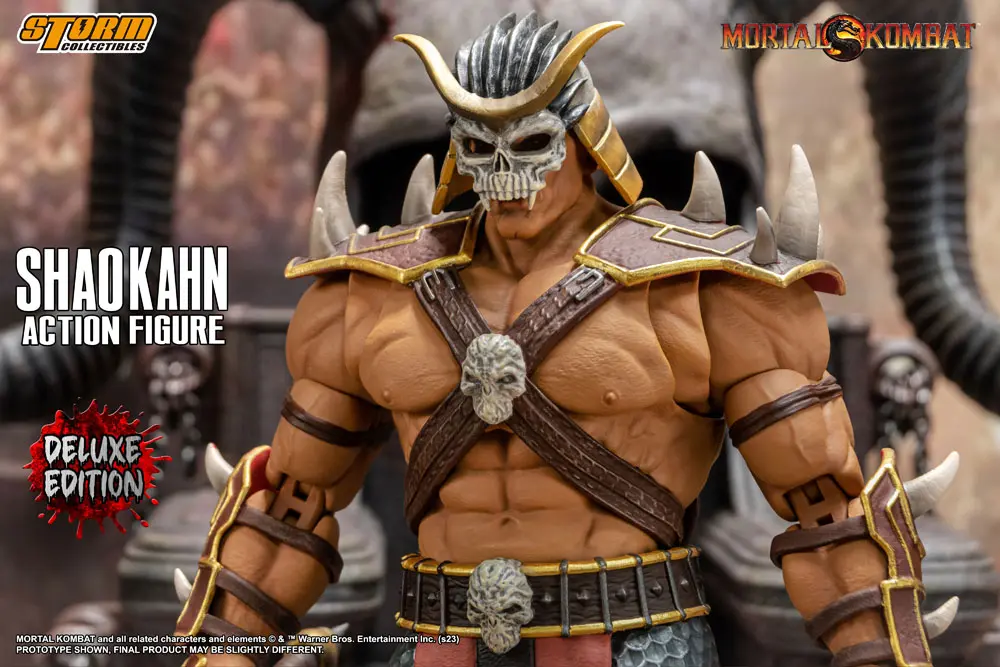 Mortal Kombat 1/12 Shao Kahn Deluxe Edition akciófigura 18 cm termékfotó